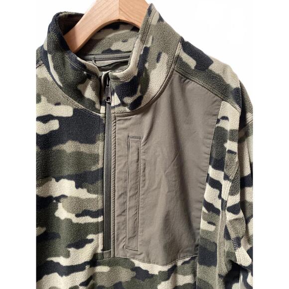 Duluth Trading Co.  Pull Over Men's XL Camouflage Fleece - Picture 3 of 6